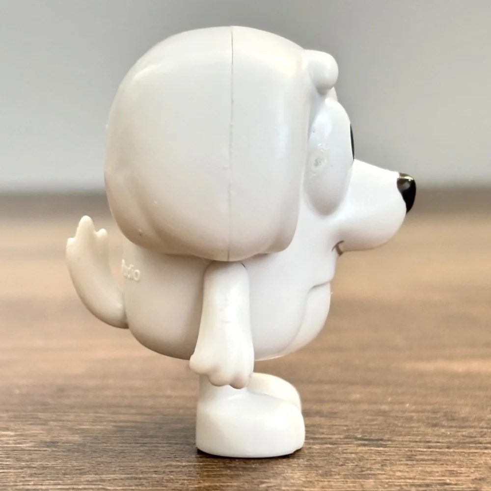Bluey Bingo Friend LILA Maltese Dog Replacement Toy Figure White Cake Topper NEW